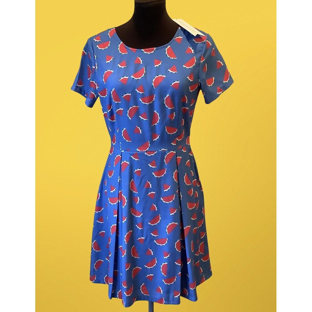 NWT! Sugarhill Watermelon Dress Summer Dress Jr Sz S